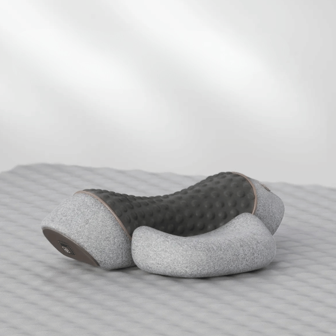 TheraRelief Neck relief Light Grey NeckReset Pro - 3in1 Teck-Neck Traction Pillow Massager