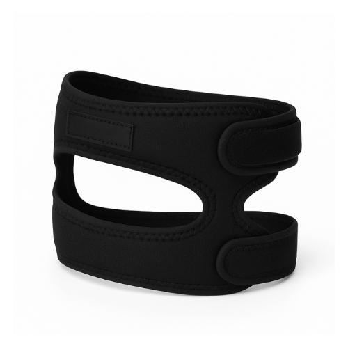 TheraRelief Knee Support Black DualFlex™ Patella Knee Band  – Real Relief in Minutes